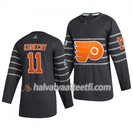 Miesten NHL Philadelphia Flyers Pelipaita Travis Konecny 11 Harmaa 2020 NHL All-Star Adidas Authentic